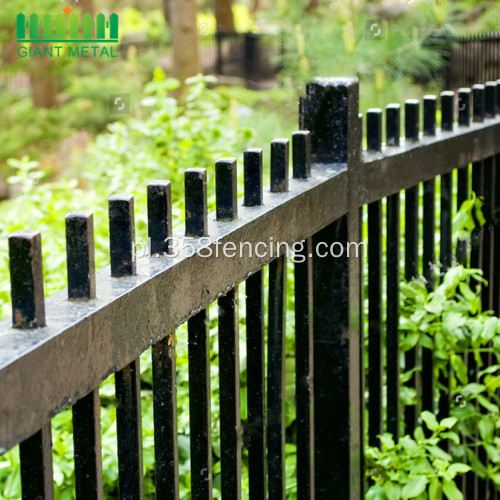 Używane ogrodzenia z kutego żelaza do derokalizacji ogrodowej